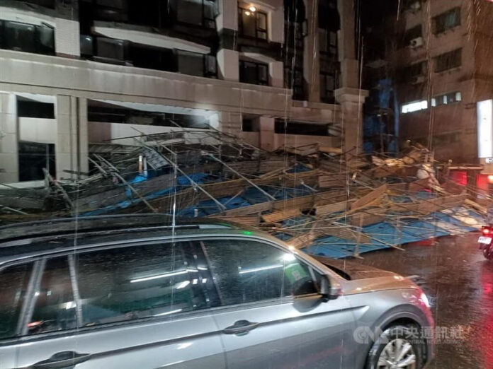 Scaffolding Collapse in New Taipei Raises Safety Concerns Amid Ongoing Urban Construction Boom