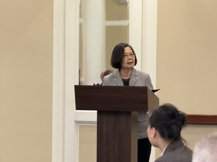 Tsai Ing-wen Visits Lithuania, Praises Democratic Partnership and Global Solidarity
