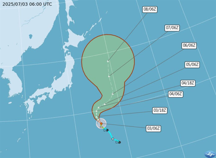 Taiwan Braces for Tropical Depression Rain, Heat, and Typhoon Danas Loom Over Weekend